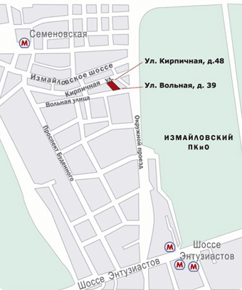 Схема проезда
